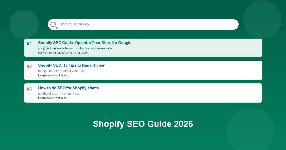 Shopify SEO Guide